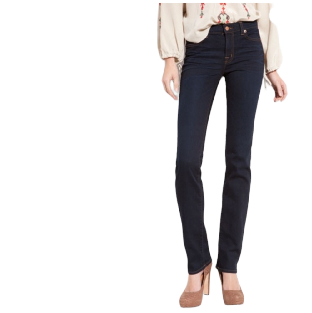 J Brand "Cigarette Leg" straight jeans style #814C032 pure darkwash 31x34.5L